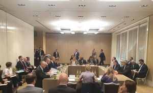 برگزاری نخستین دور مذاکرات ایران و اروپا / اعلام تنفس + عکس