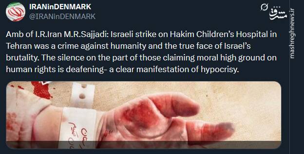 حمله اسرائیل به بیمارستان نمایش چهره واقعی وحشیگری اسرائیل بود