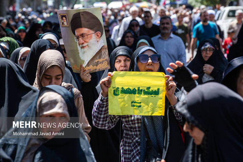 عکس / راهپیمایی «جمعه خشم و نصر» در قزوین 4