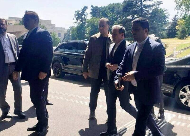 فیلم/ ویدیویی از دیدار و مذاکره عراقچی با طرفهای اروپایی در ژنو