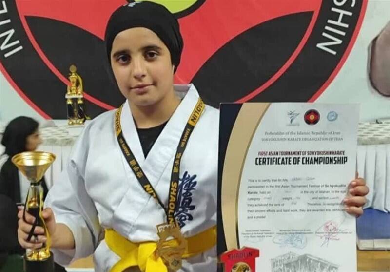 دختر کاراتهکای لرستانی به شهادت رسید+ عکس