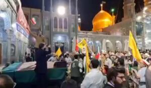 ‌ تجمع مردم قم در محکومیت تجاوزات آمریکا و رژیم صهیونی