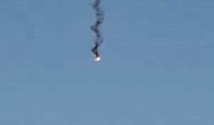 فیلم/ لحظه انهدام پهپاد اسرائیلی در لرستان