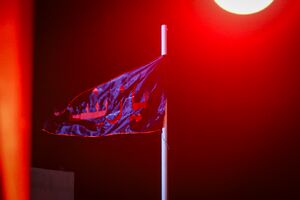 عکس/ مراسم تعویض پرچم زینبیۀ اعظم زنجان