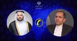 گفتگوی تلفنی تخت روانچی با وزیر مشاور وزارتخارجه قطر