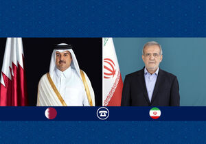 پزشکیان: حمله دیروز صرفاً واکنش به تجاوز آمریکا بود / امیر قطر: اجازه اقدام از العدید علیه ایران را نمی‌دهیم