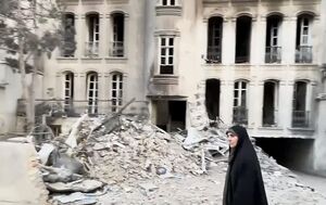 فیلم / حضور وزیر راه در محل شهادت دانشمند هسته‌ای شهید ذوالفقاری