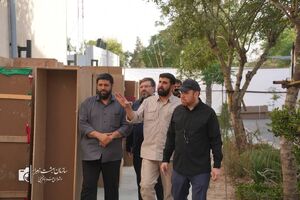 بررسی میدانی روند تجهیز و خاکسپاری شهدای حملات رژیم صهیونیستی