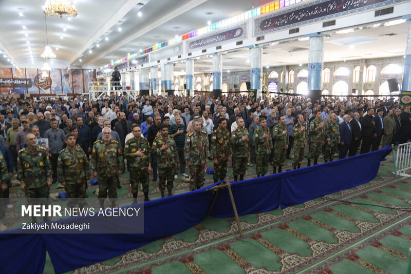 تشییع پیکر مطهر شهدای حملات رژیم صهیونیستی در کرمان