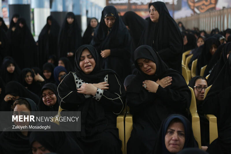 تشییع پیکر مطهر شهدای حملات رژیم صهیونیستی در کرمان