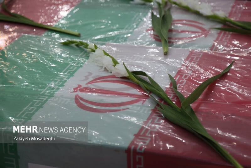 تشییع پیکر مطهر شهدای حملات رژیم صهیونیستی در کرمان