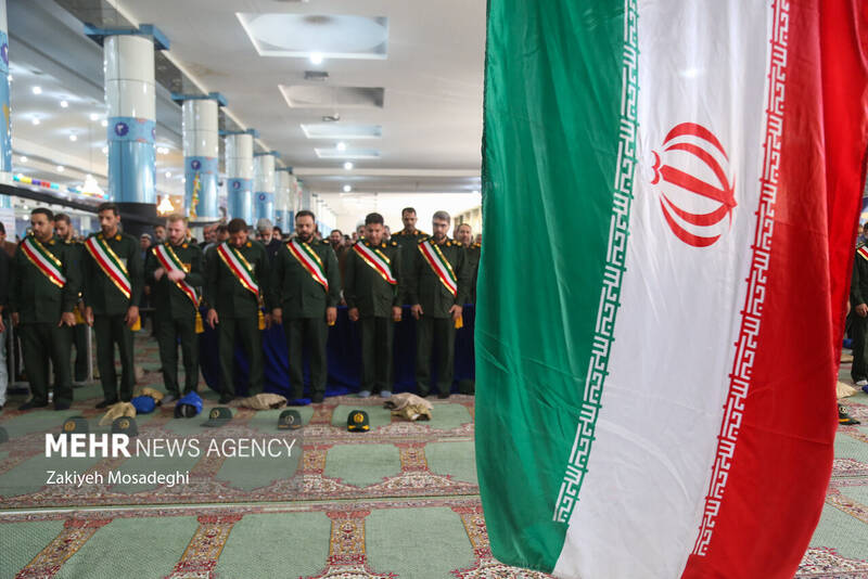 تشییع پیکر مطهر شهدای حملات رژیم صهیونیستی در کرمان