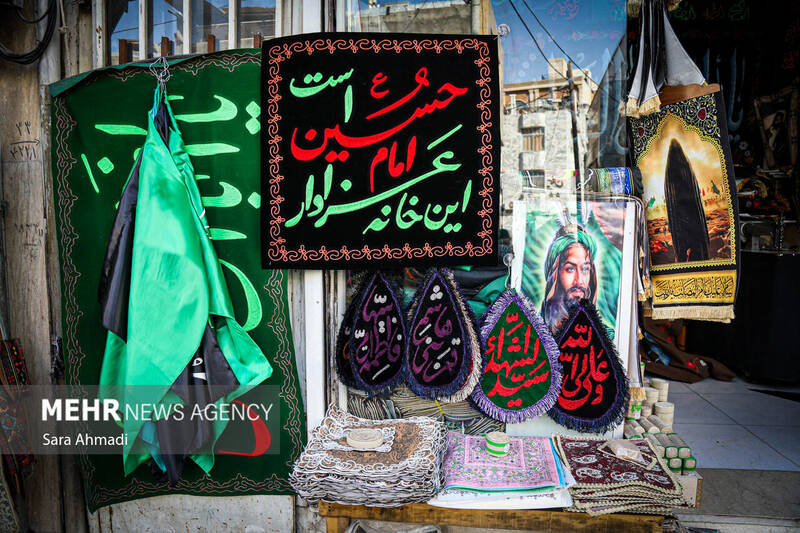مشهد در آستانه محرم؛ حرم رضوی سیاه‌پوش و آماده وداع با شهدا