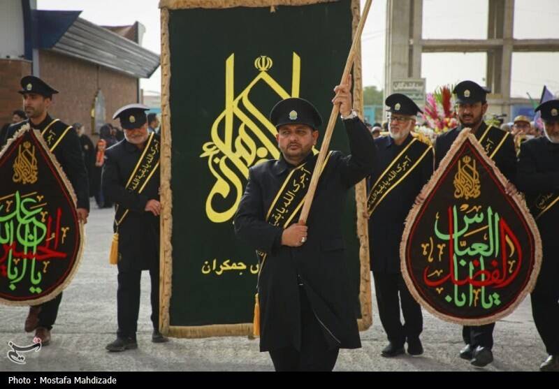 وداع باشکوه مردم قم با شهید مبارزه با صهیونیست‌ها +عکس