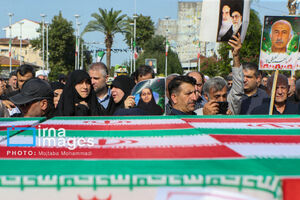 روایت عینی از محل شهادت ۱۵نفر در آستانه اشرفیه +عکس تشییع پیکر مطهر ۱۱ شهید آستانه اشرفیه در رشت