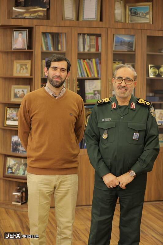 پیام فرزند شهید سپهبد شادمانی به دنیا + عکس