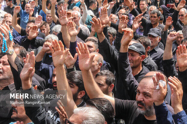 مراسم باشکوه تشییع شهیدان نوری و ستاره؛ اتحاد ملی و تداوم مقاومت