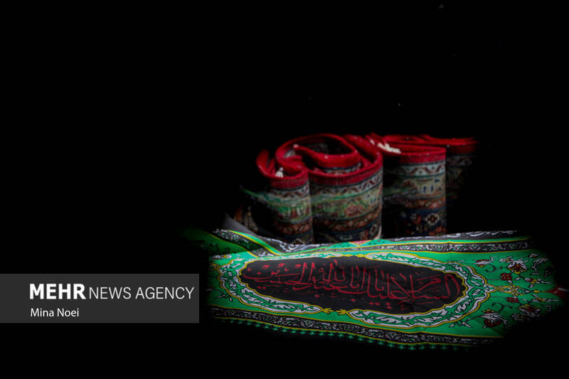 سیاه پوش شدن بازار تاریخی تبریز