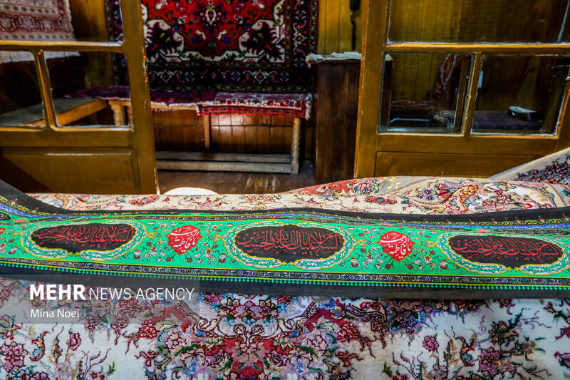 سیاه پوش شدن بازار تاریخی تبریز