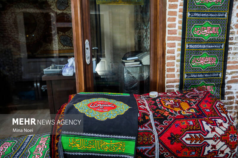 سیاه پوش شدن بازار تاریخی تبریز