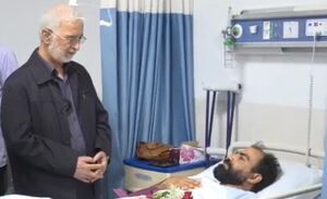 وزیر کشور از مجروحان جنگ 12 روزه پلیس عیادت کرد