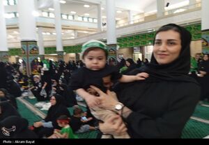 همایش بزرگ شیرخوارگان حسینی در زنجان + عکس