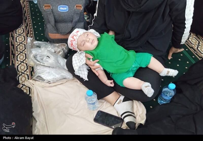 همایش بزرگ شیرخوارگان حسینی در زنجان +عکس