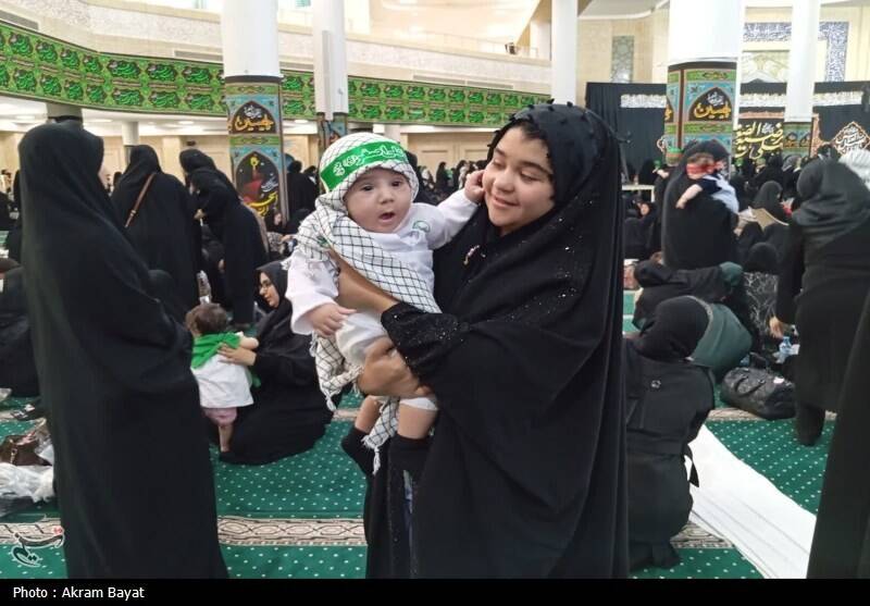 همایش بزرگ شیرخوارگان حسینی در زنجان +عکس