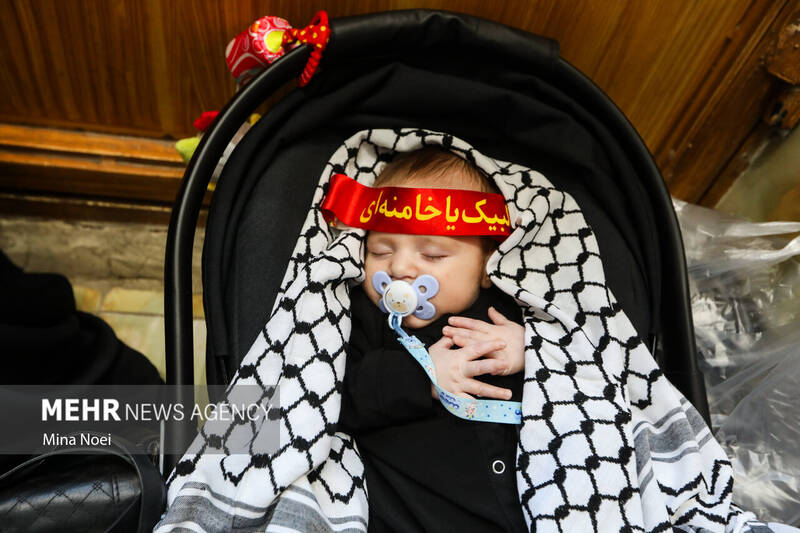 مراسم «شیرخوارگان حسینی» در تبریز