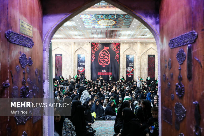 مراسم «شیرخوارگان حسینی» در تبریز