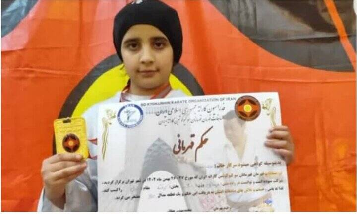 از شهیده ورزشکار هلنا غلامی