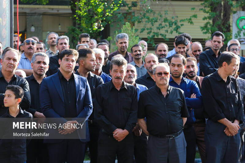 تشییع پیکر شهید دکتر «داوود شیروانی» پزشک زندان اوین