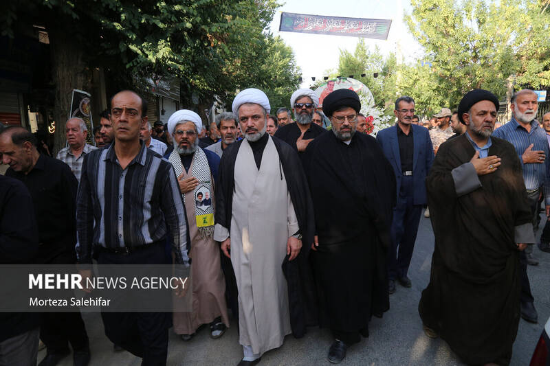 تشییع پیکر شهید دکتر «داوود شیروانی» پزشک زندان اوین