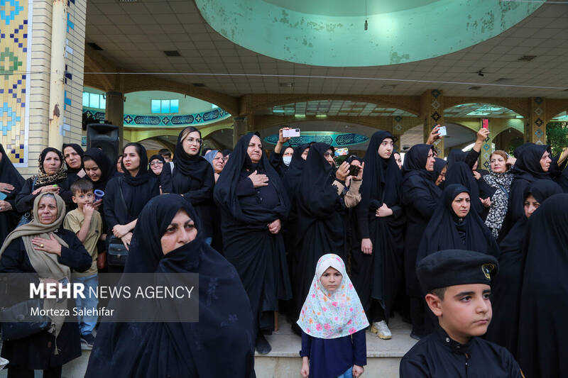 تشییع پیکر شهید دکتر «داوود شیروانی» پزشک زندان اوین