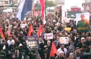 حضور زودهنگام و پرشور تهرانی‌ها برای وداع با شهدای اقتدار