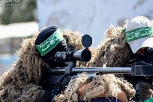 حمله قسام به اشغالگران با موشک یاسین ۱۰۵