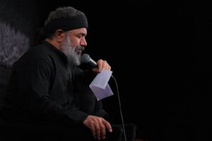 صوت/ شب پنجم محرم ۱۴۰۴ با نوای حاج محمود کریمی