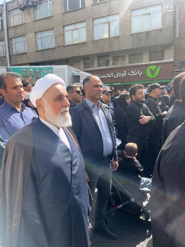 عکس / حضور شخصیتها در مراسم تشییع شهدای اقتدار ایران 11