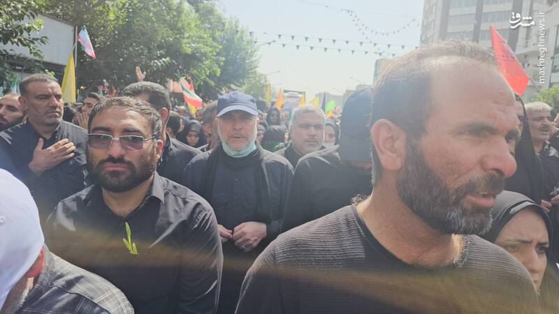 عکس / حضور شخصیتها در مراسم تشییع شهدای اقتدار ایران 3