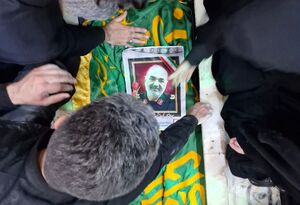 اولین تصویر از مزار سپهبد شهید حسین سلامی