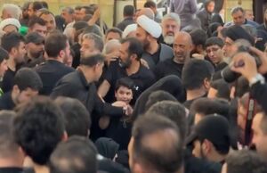 فیلم/ حضور خانواده شهید نعمتی بر سرمزار ایشان