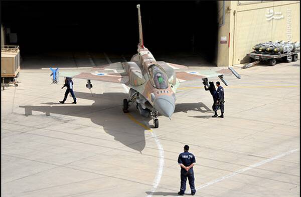 فرود موشکهای ایرانی بر قلب نیروی هوایی اسرائیل+ عکس