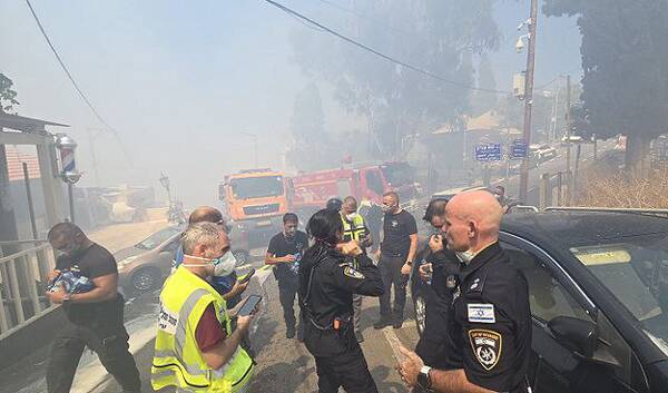 حيفا،تخليه،ساكنان،حادثه،نيروهاي،محل