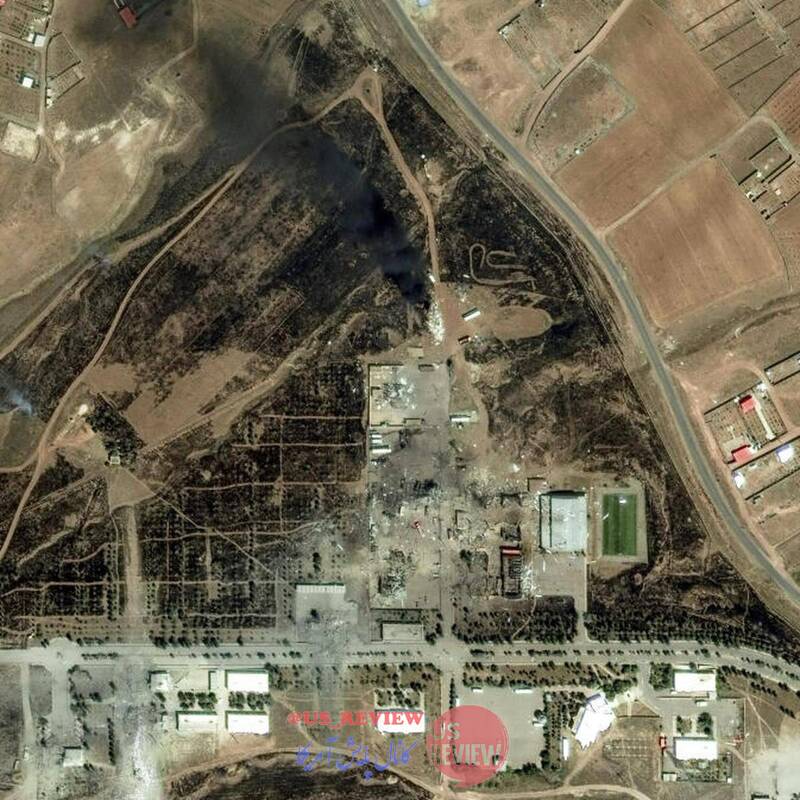 تصویر ماهوارهای از تخریب ساختمان موسسه وایزمن اسرائیل