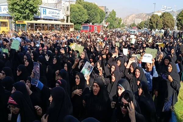 صحبت مستقیم همسر شهید با رژیم اسرائیل! + عکس