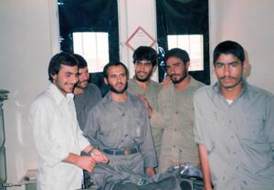 سپهبد شهید غلامعلی رشید در زمان دفاع مقدس