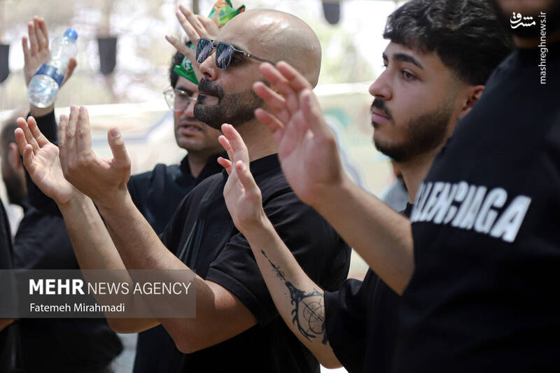 عکس/ تشییع پیکر مطهر شهیدان حملات رژیم صهیونیستی به ایران