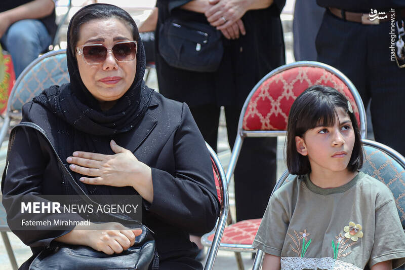 عکس/ تشییع پیکر مطهر شهیدان حملات رژیم صهیونیستی به ایران