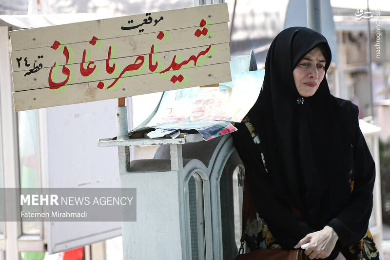 عکس/ تشییع پیکر مطهر شهیدان حملات رژیم صهیونیستی به ایران