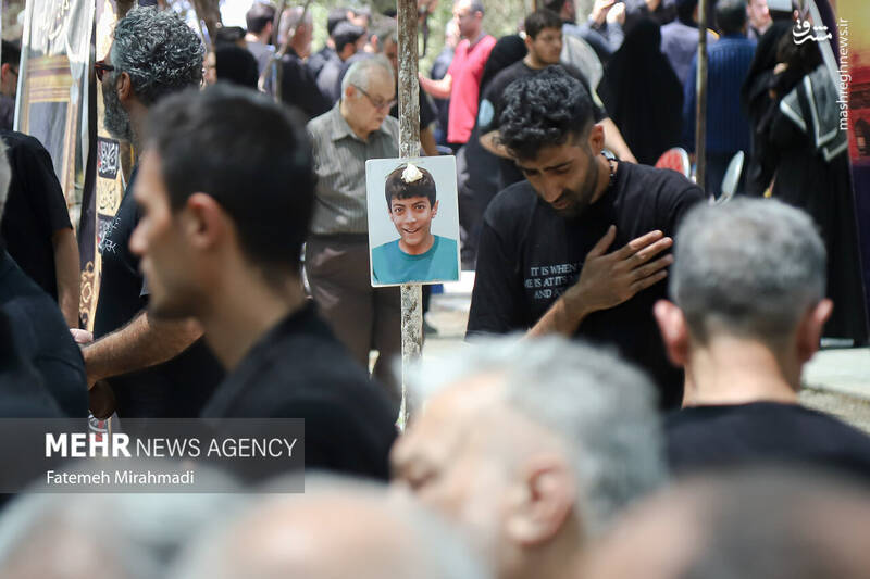 عکس/ تشییع پیکر مطهر شهیدان حملات رژیم صهیونیستی به ایران